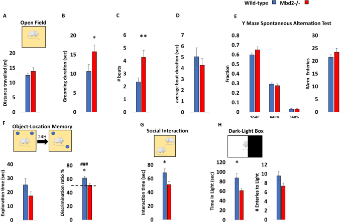 Methyl-CpG binding domain 2 (Mbd2) is an epigenetic regulator of autism-risk genes and cognition | Translational Psychiatry