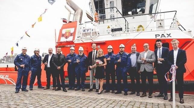 Damen Shipyards Delivers ASD Tugs to Poland’s WUZ Port & Maritime Services