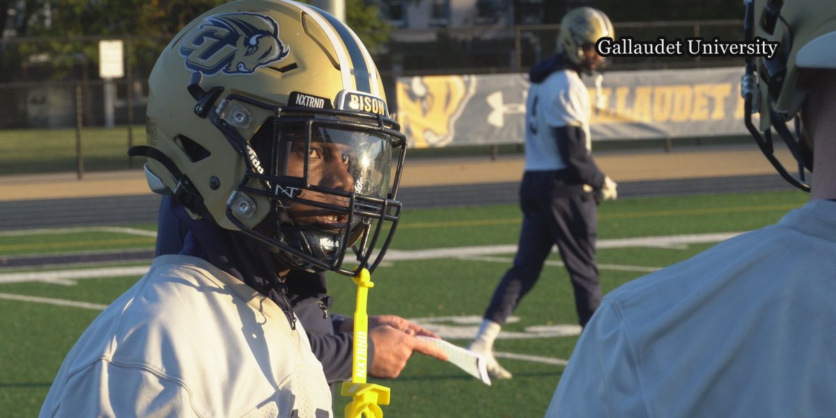 Former ASD football player talks playing experience with Gallaudet and AT&T’s 5G-connected football helmet