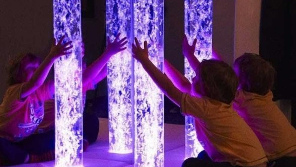 Newark Airport’s new sensory room helps travelers with autism cope with flying anxiety